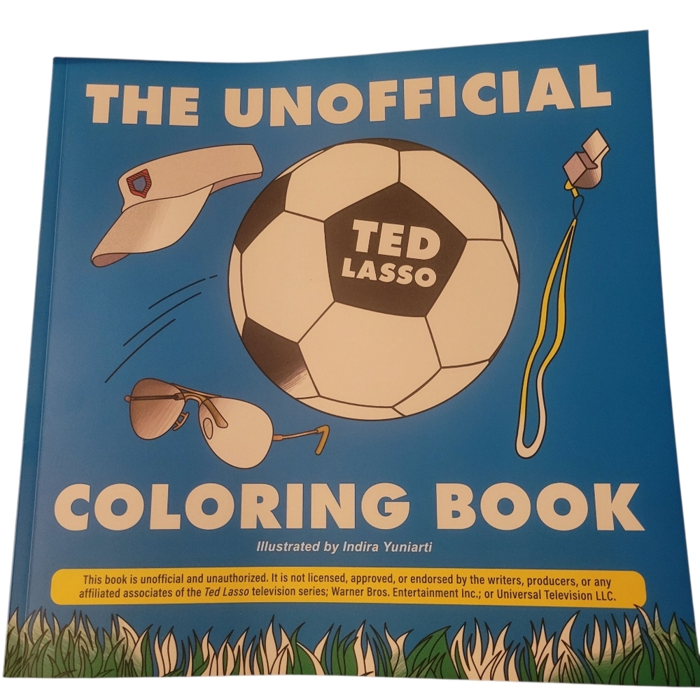 Ted Lasso Unofficial Coloring Book